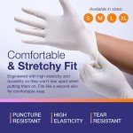 MedRose Medium Powder-Free Latex Gloves - 100 Pack