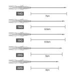 20G Disposable Piercing Needles - 6 Pcs Set