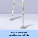 Medline Transfer Bench with Suction Feet, 400 lb Capacity