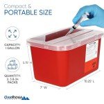 Oakridge 1 Gallon Sharps Container 2-Pack