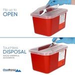 Oakridge 1 Gallon Sharps Container 2-Pack