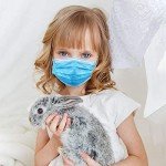 Wecolor 100 Disposable 3-Ply Earloop Face Masks