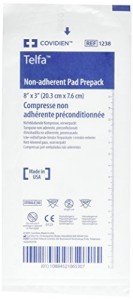 Telfa 3"x8" Non-Adherent Dressings - 50 Pack