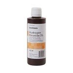 McKesson 3% Hydrogen Peroxide Antiseptic 4oz Bottle