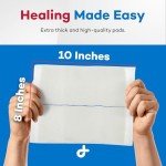 Dealmed Sterile Abdominal Combine Pads, 8x10 in, 24/Box
