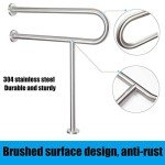 24-Inch Stainless Steel Toilet Grab Bar