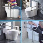 24-Inch Stainless Steel Toilet Grab Bar