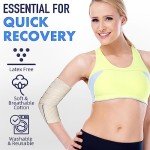 LotFancy 6" Elastic Compression Bandage Wraps - 4 Pack