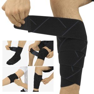 Vive Elastic Knee Wrap - Compression Support Bandage
