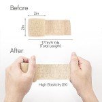Self-Adhesive Athletic Bandage Wrap - 12 Pack