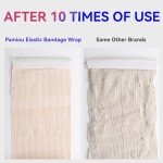 Pamiou 6" Elastic Compression Bandage Wrap - 2 Pack