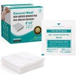 Sterile Non-Woven Gauze Sponges, 4" x 4" - 60 Packs