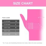FINITEX Pink Nitrile Disposable Gloves, 100 Count
