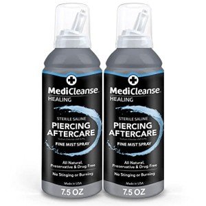 MediCleanse Saline Aftercare Spray - Pack of 2