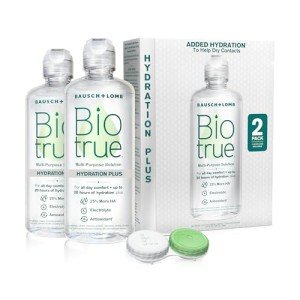 Biotrue Hydration Plus Contact Lens Solution - 2 Pack