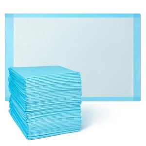 Medline Disposable Light Absorbency Underpads, 50 Count