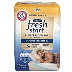 FitRight Fresh Start Disposable Underpads, 23" x 36
