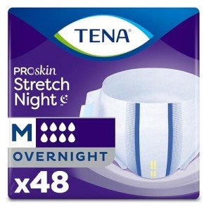 TENA ProSkin Overnight Adult Incontinence Briefs - Medium