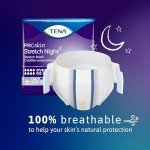 TENA ProSkin Overnight Adult Incontinence Briefs - Medium