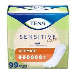 TENA Ultimate Absorbency Incontinence Pads for Women
