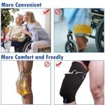 Reusable Catheter Leg Bag Holder Sleeve for Incontinence