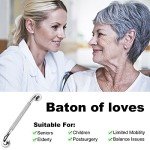 16 Inch Anti-Slip Stainless Steel Grab Bars - 2 Pack