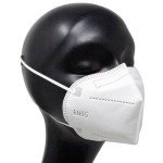 KN95 White Face Masks with Earloops - Box of 20