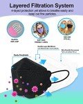 KN95 Disposable Colored Face Masks - 20 Pack