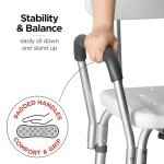 3-Piece Shower Chair Set for Elderly Care