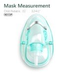 Kids Oxygen Face Mask with Tube & Strap - 3 Pack