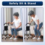 Stand Assist Rail for Seniors and Limited Mobility