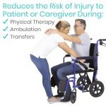 Transfer Belt with Handles for Patient Assistance