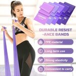 5-Piece Resistance Bands Set for Fitness Training