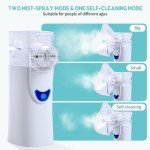 Mesh Breathing Machine with Mouthpiece and Masks