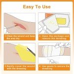 Carbou Medical Xeroform Petrolatum Dressings, 5"x9