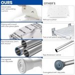 Wall Mounted Folding Shower Seat with Grab Bar