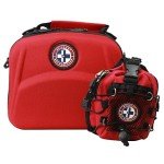 Comprehensive 398pc Emergency First Aid Kit with Mini Kit