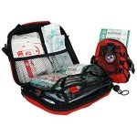 Comprehensive 398pc Emergency First Aid Kit with Mini Kit