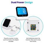 Etekcity Smart High Blood Pressure Monitor for Home Use, FSA HSA Store Eligible Items, Cuff for Standard to Large Arms, Accurate Bluetooth BP Machine with Data Storage, Home Medical Diagnostic Kit