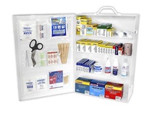 Wall-Mountable ANSI/OSHA Compliant First Aid Cabinet
