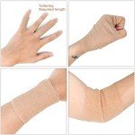 Beige Cohesive Bandage Wrap - 8 Pack 4"x5yds