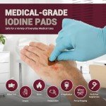 Povidone Iodine Prep Pads - Box of 100