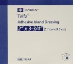 Sterile Latex-Free Telfa Adhesive Island Dressings