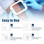 Ceeport Waterproof Transparent Film Dressing, 20 Packs