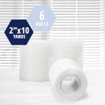 Transparent Medical Tape - 2" x 10 Yds, 6 Pack