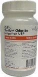Sterile Saline Irrigation Solution, 100ml - Case of 6