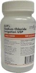 Sterile Saline Irrigation Solution, 100ml - Case of 6