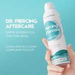 Sterile Saline Spray for Piercing Aftercare