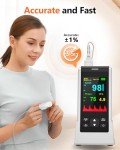 Rechargeable Fingertip Pulse Oximeter for SpO2 Monitoring