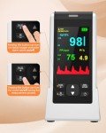 Rechargeable Fingertip Pulse Oximeter for SpO2 Monitoring